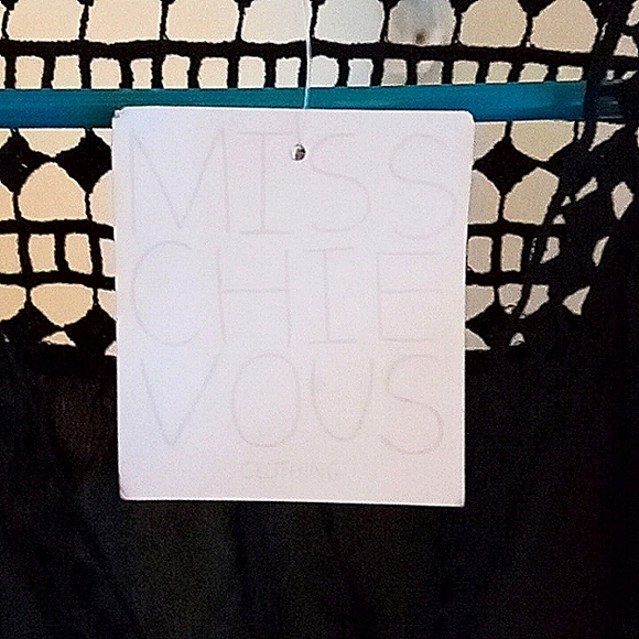 Tunic MISS CHIEVOUS black size L. NWT - Picture 2 of 5